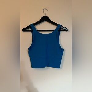 Lululemon Power Pivot Ribbed Tank Top - Poolside Blue